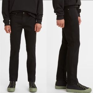 Battista Italy men’s black cotton straight leg pants size 36